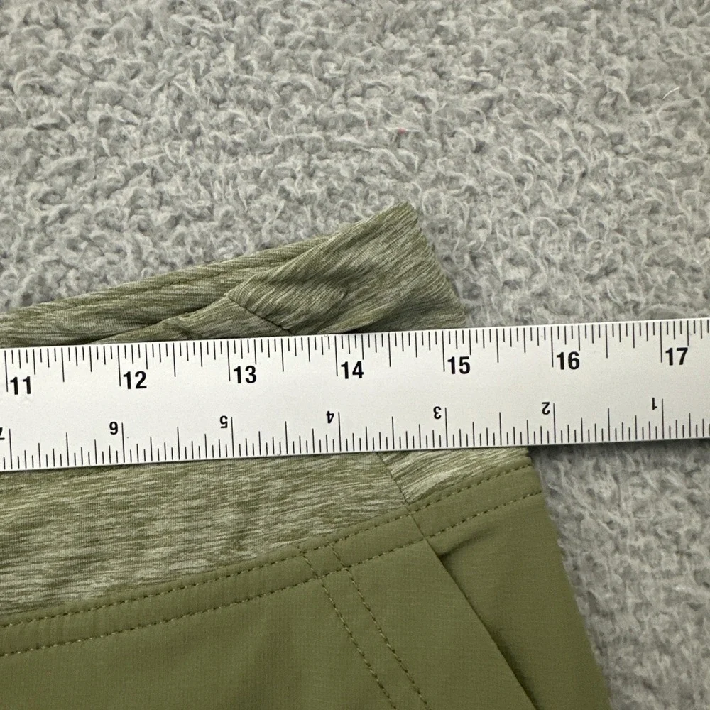 Duluth Trading Co Armachillo Cooling Skirt Skort Green Athleisure Women's 8